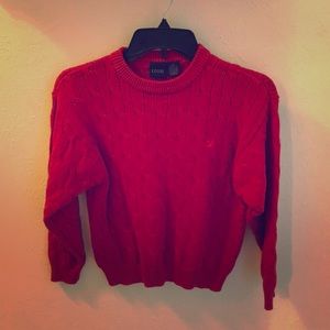 Children’s red sweater